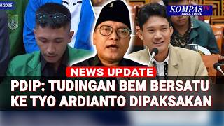 PDIP Bantah Tudingan BEM Bersatu soal Kedekatan dengan Tiyo Ardianto