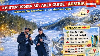 Hinterstoder | Austria | Ski Resort | Tips | Review | #vlog #youtube #review #relatable #viral #fyp 