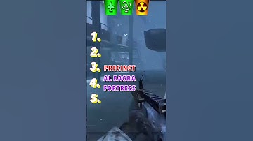 Blindly Ranking 5 All Time COD Maps #Shorts