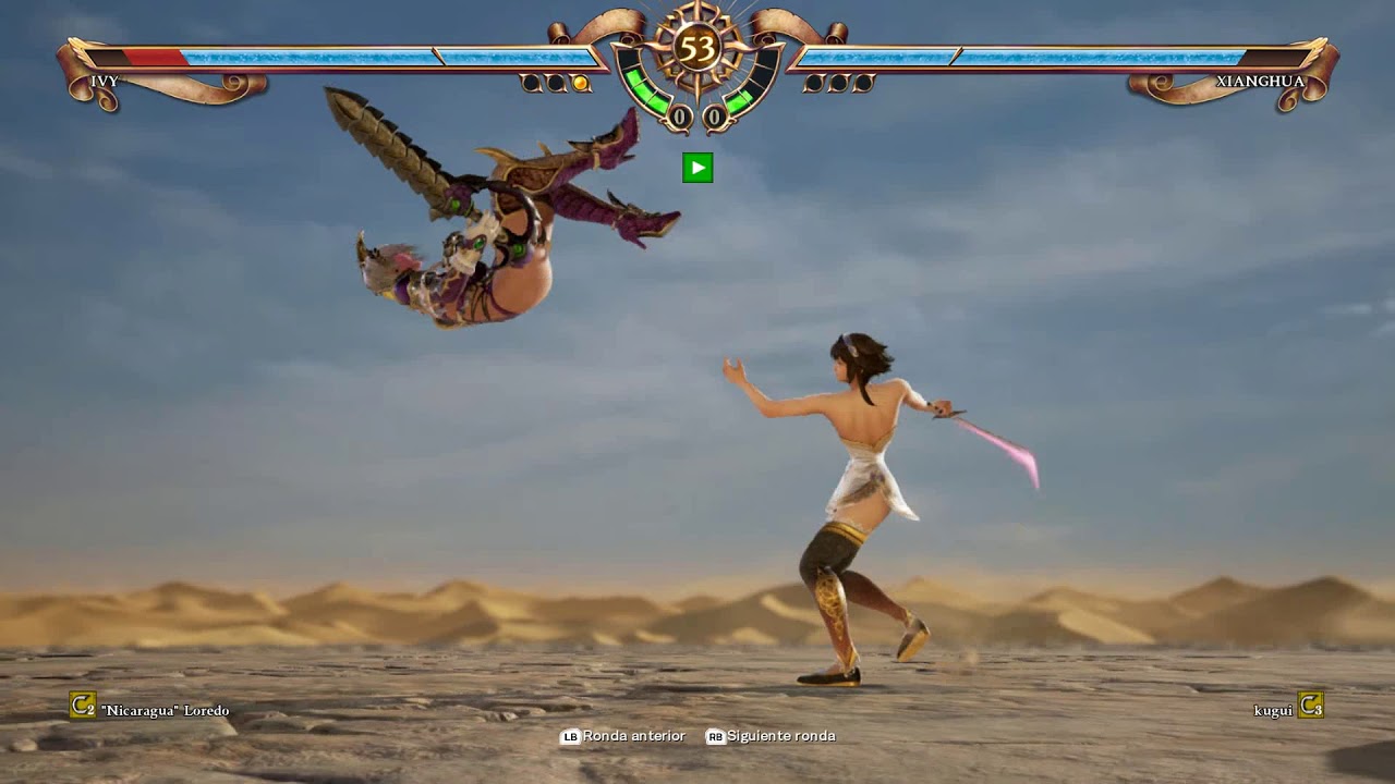SOUL CALIBUR 6 IVY C1 VS XIANGUA C3
