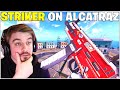 The STRIKER 45 On Alcatraz - Is It Worth Using!? *Best STRIKER Setup* (Rebirth Island - Warzone)