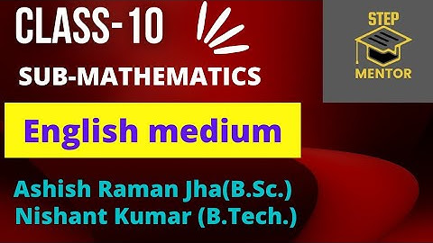 Syllabus of class 10th Mathematics #Englishmedium|Ashish Raman Jha(ARJ)|Nishant Kumar