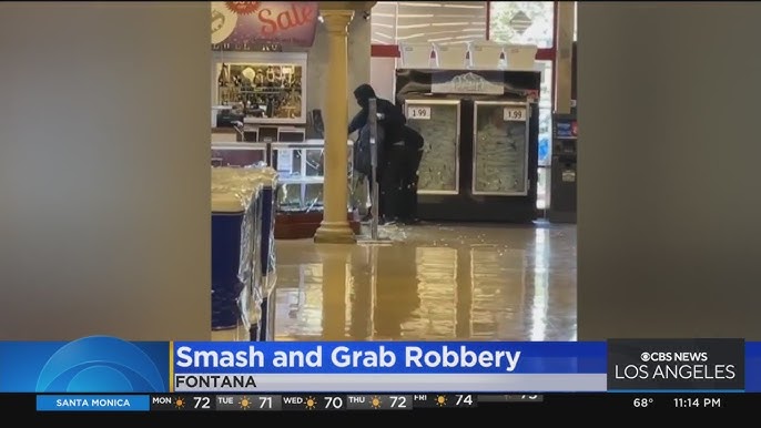 LA-area stores targeted by smash-and-grab robberies