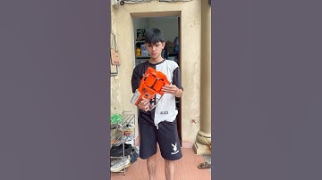 Satisfying with Unboxing Nerf Guns Asmr toys #shorts