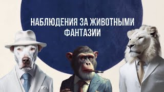 Наблюдения за животными. Фантазии. ТИ им. Б.Щукина.