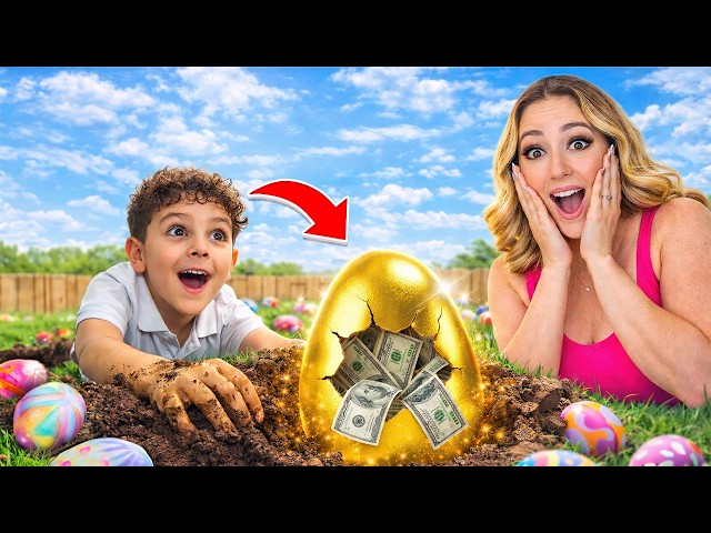 EXTREME GOLDEN EGG HUNT CHALLENGE! - YouTube