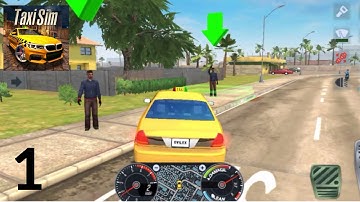 Taxi Sim 2020 (Android-IOS) Walkthrough/Gameplay #1
