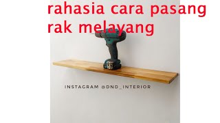 CARA MEMBUAT RAK BUKU DARI KAYU || MINIMALIS