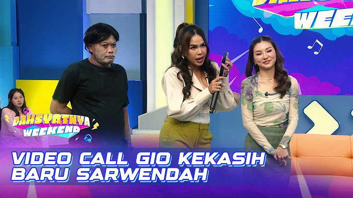 GIO & Sarwendah Sudah Go Public | DAHSYATNYA WEEKEND