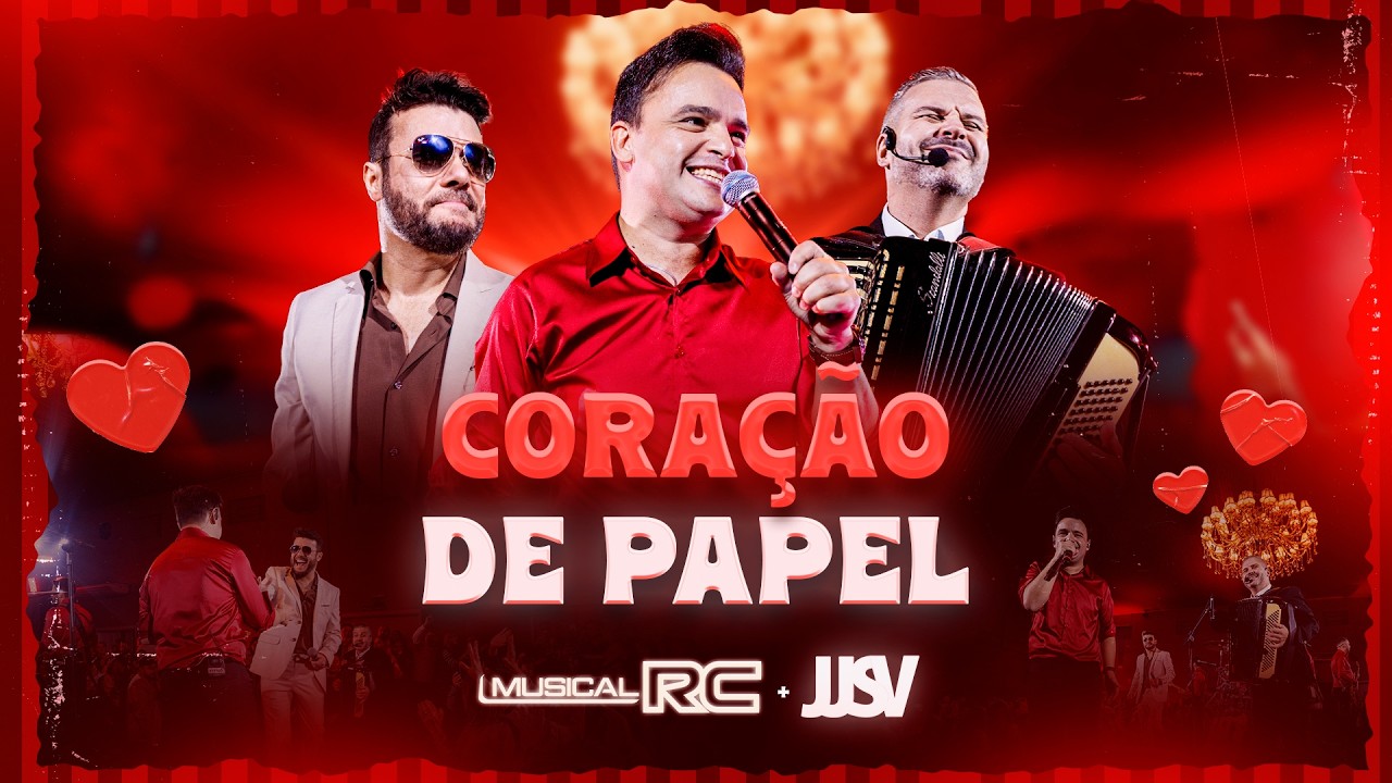 Musical RC & JJSV - CORAÇÃO DE PAPEL (DVD Bailão Jovem Guarda)