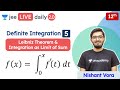 JEE: Definite Integration L5 | Leibniz Theorem | Class 12 | Unacademy JEE | JEE Maths | Nishant Vora