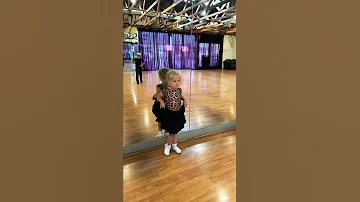 Mila 4 Yers Old Practice Chachacha 
