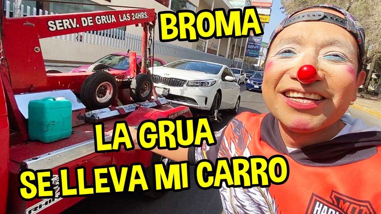 BROMA LA GRUA SE LLEVA CARRO DE JOSS  / VENGANZA DE OSKARIN / LOS DESTRAMPADOS
