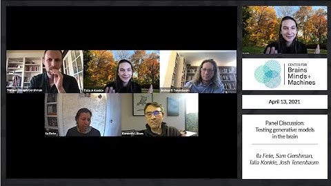 CBMM Panel Discussion: “Testing generative models in the brain”