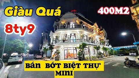 Giàu Quá Cần Bán Bớt 1 Căn Biệt Thự Mini Tại Tp Thuận An |Bán Nhà Thuận An |Bán Nhà Bình Dương