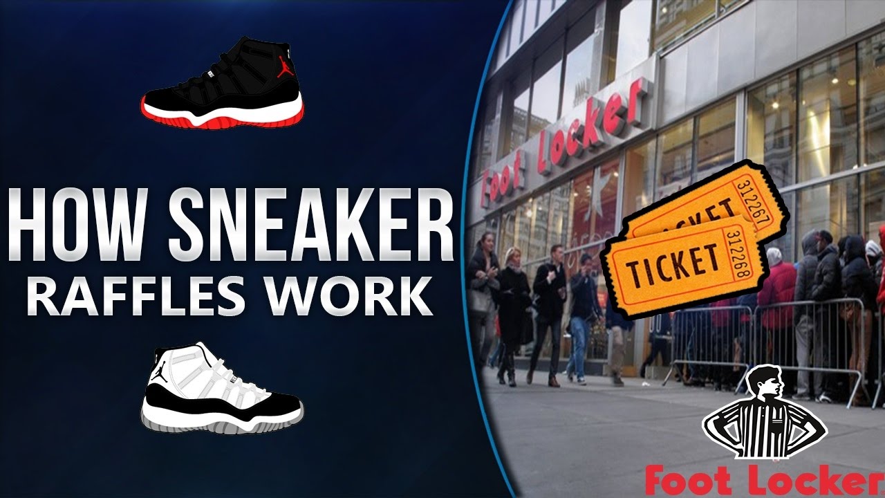 footlocker online raffle