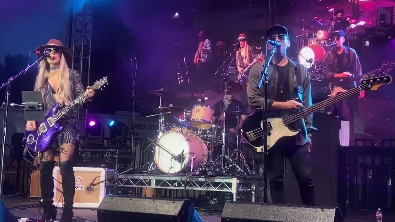 Orianthi at Brea Summerfest 2023 YouTube