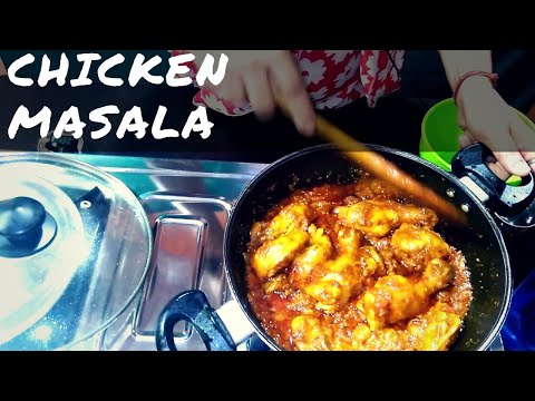 Chicken Masala - Indian Chicken Masala | Spicy Indian Chicken Gravy Recipes - Apsara Kitchen
