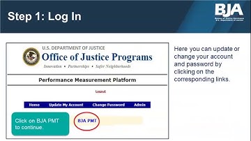 BJA Performance Measurement Tool System Overview 1.0