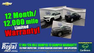 CarBravo Certified Used Cars | 12-Month/12,000-Mile Warranty