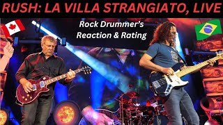 RUSH - La Villa Strangiato - Live Rio De Janeiro - Rock Drummer's Reaction & Rating