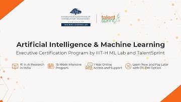 IIT Hyderabad: Professional Program in Artificial Intelligence and Emerging Technologies
