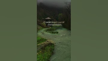 " أولئك هم المؤمنون حقا " | #قران_كريم #آيات_قرآن #اكسبلور #حالات_واتس #احمد_الشافعي 🌸