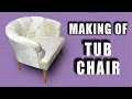 How Is Tub Chair Made | How To Upholster A Tub Chair | Wood Link