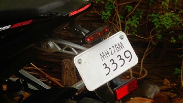 How to install pulsar NS200 tail on Pulsar RS200 || Modified Pulsar RS200 ||