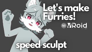 Let's make Furries in Vroid!