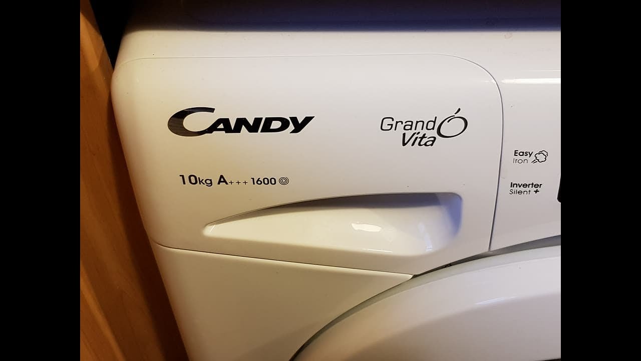 Candy Grand O Vita Gvs1610th 10kg Washing Machine With 1600 Rpm White Youtube