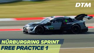 RE-LIVE | Free Practice 1 - DTM Nürburgring Sprint 2020