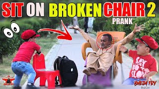 Sit On Broken Chair Pt-2 | Broken Chair Prank | Funny Reactions | By Afridi |@NewTalentOfficial