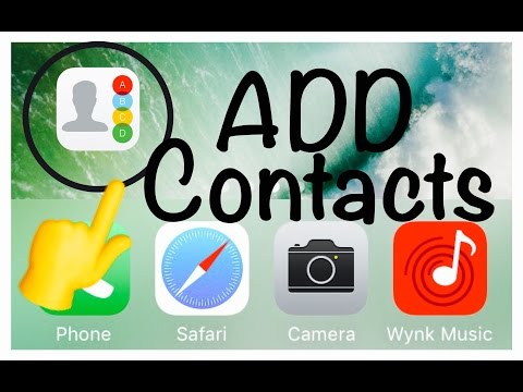 How to ADD / PUT Contacts to homescreen IPHONE ( NO JAILBREAK REQUIRED )