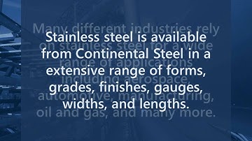 Stainless Steel Composition & Forms