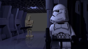 Lego Star Wars Blender Animation Test