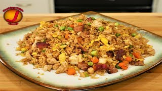 Blackstone griddle fried rice | how to make fired rice | Blackstone rice