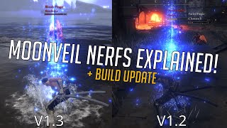 Moonveil Katana NERFS Explained & Samurai Build Update! (Elden Ring) Patch 1.03