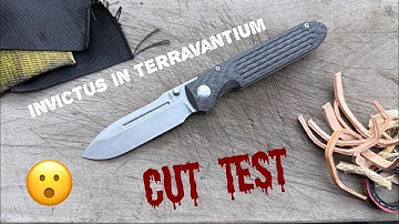Cut Test: Terravantium Blade! SHOCKING Results 