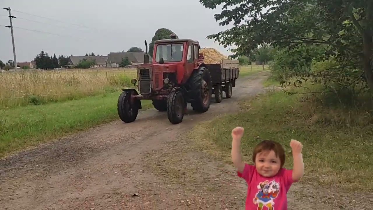 Советский трактор 