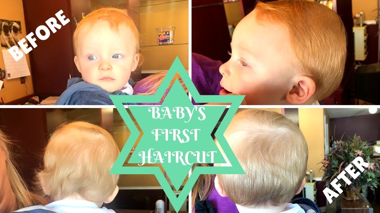BABY'S FIRST HAIRCUT | VLOG - YouTube