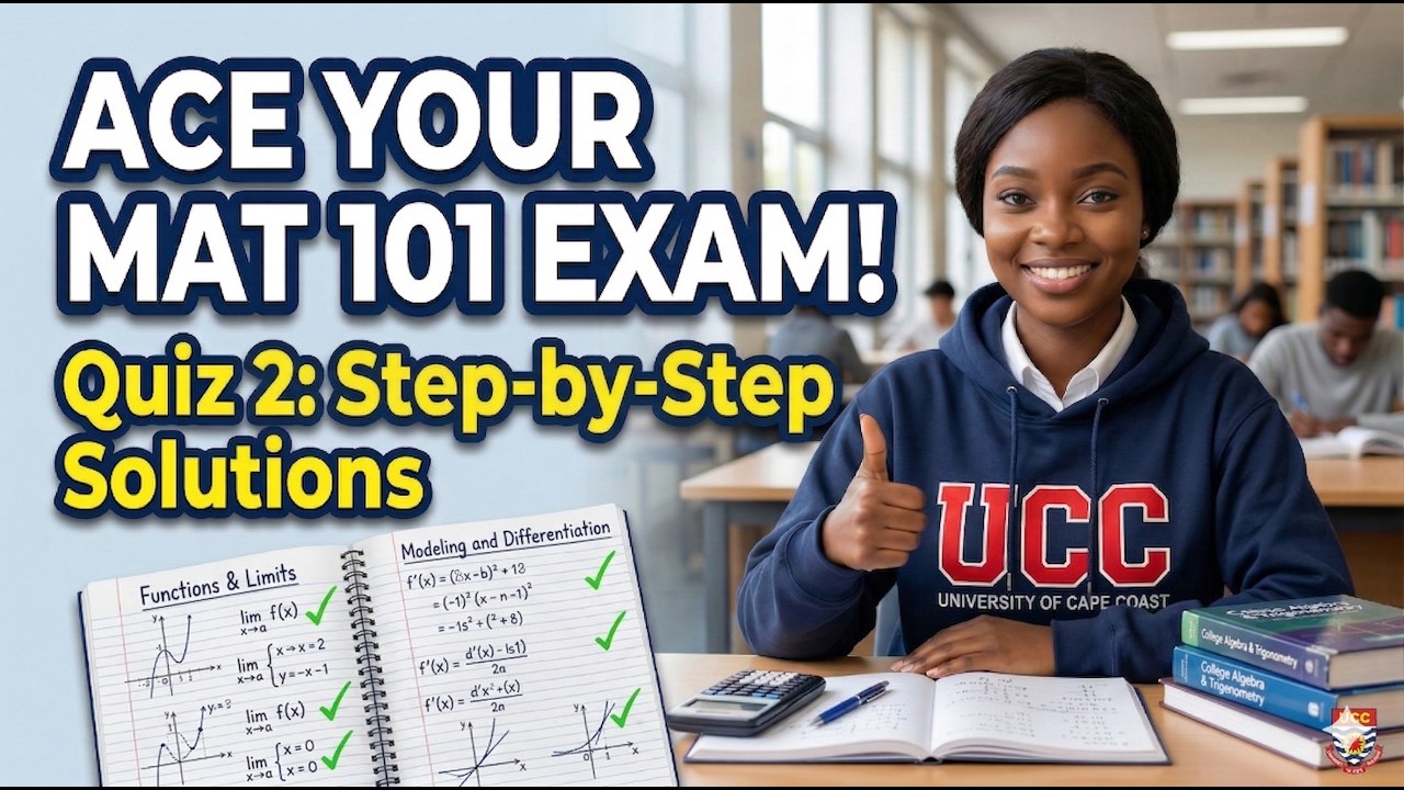 Azmat 101 Ace Your MAT 101 Exam! Quiz 2 Step-by-Step Solutions - YouTube