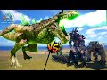 Godzillark vs Tirtans [ASA Battle/Ep.1][with Spawn Code]