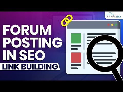 Link Building - Forum Posting Kya Hai | Forum Posting in SEO | SEO Tutorial