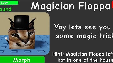 How To Get The “Magician Floppa” | Find The Floppa Morphs #roblox #floppa