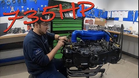 735HP SUBARU BiG BoY 🇺🇸 Engine Build | Time-Lapse | EJ25 | Subi-Performance