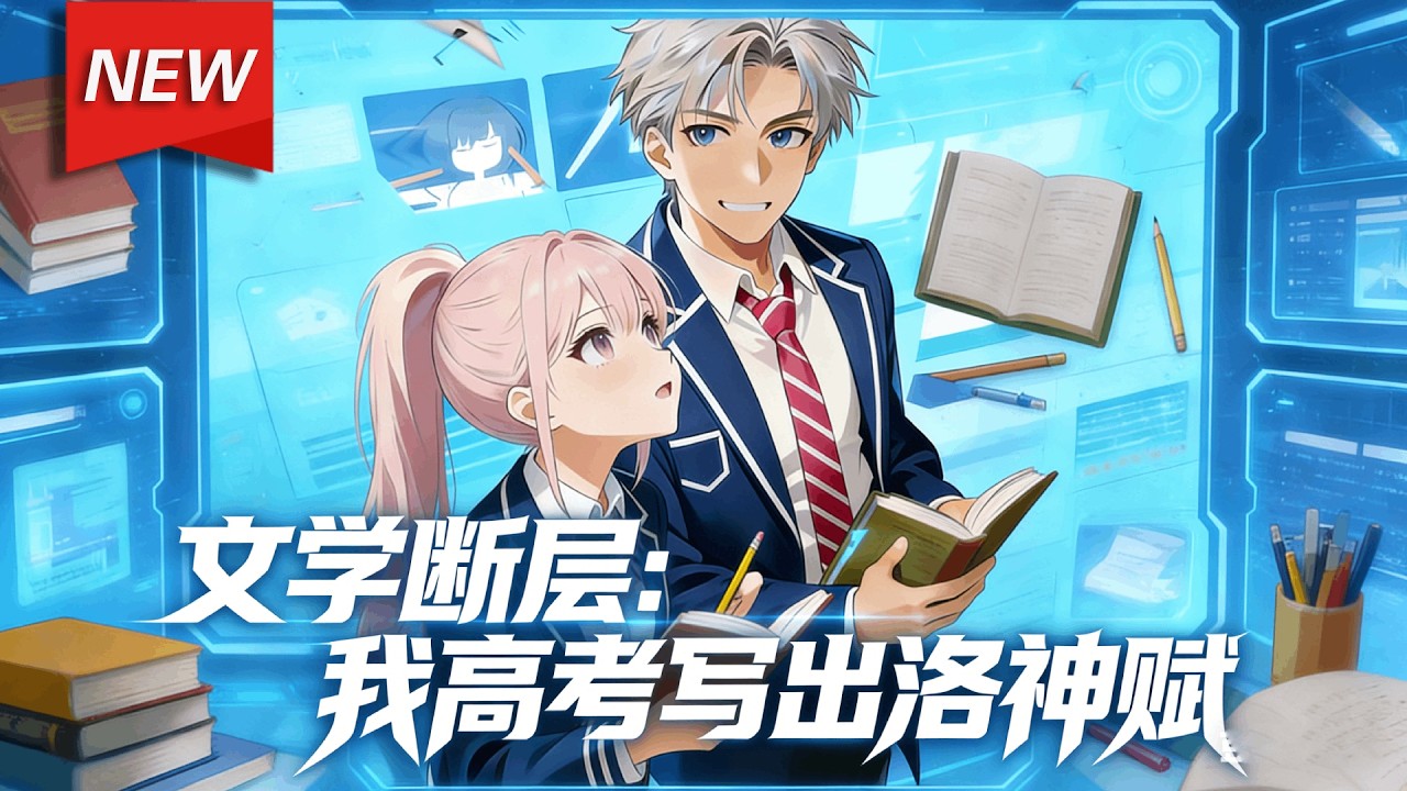 MULTISUB📢新番上线《文学断层：我高考写出洛神赋》第1~65集丨文学研究者裴衡穿越华夏文脉断层的平行世界，手握华夏千年文学底蕴的他，从校内比拼到国内赛场，一路碾压对手、屡拔头筹！#破晓动漫社