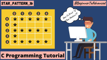 🔴Star Pattern Program : 16, in C Language, in Hindi | " E " Star Pattern | C Programming Tutorial |