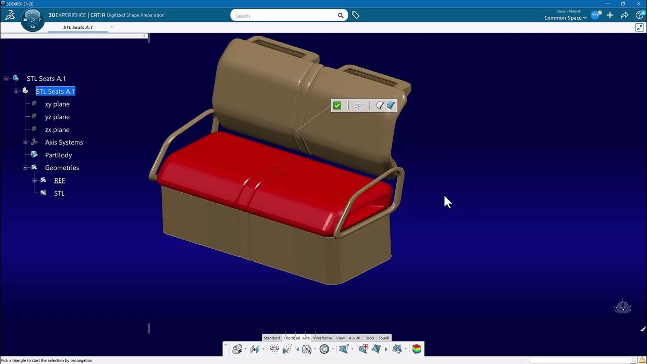 3dexperience activate for stl data catia youtube
