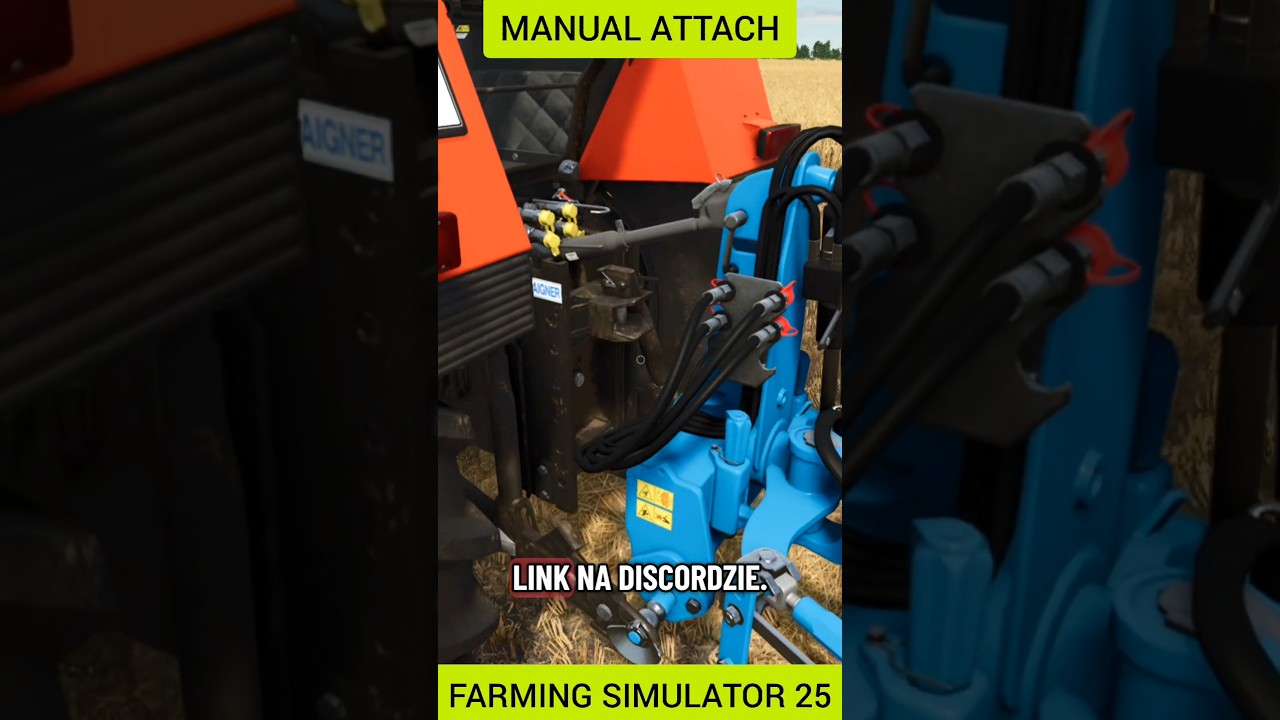 Mod Manual Attach do FS25
